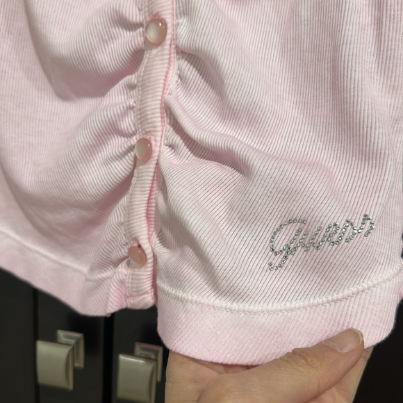 Lavender pink cardigan top - Picture 6 of 7